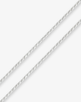 Cheap Sterling Silver Jewellery - Solid 925 Sterling Silver 2mm Rope Chain - Italian Made
