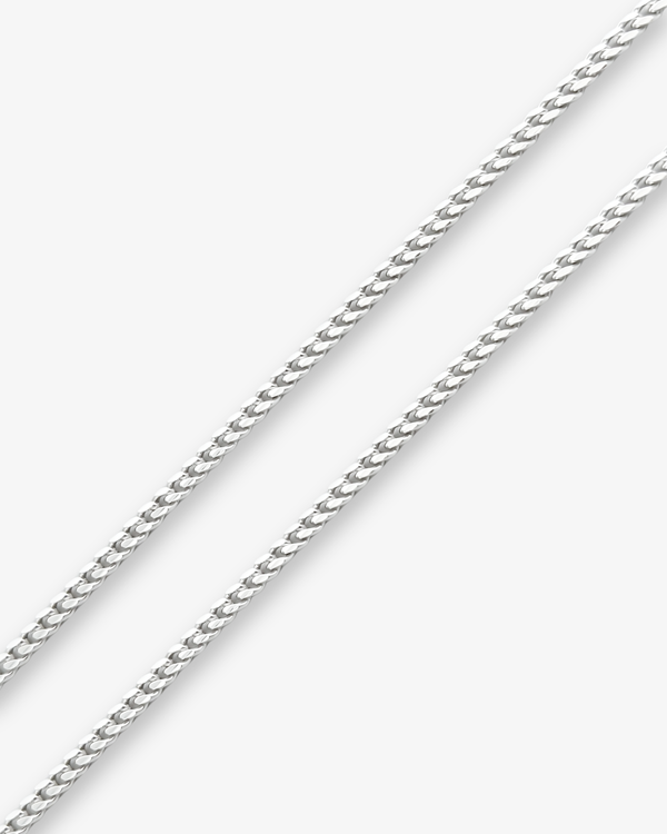 Cheap Sterling Silver Jewellery - Solid 925 Sterling Silver 3mm Cuban Chain - Italian Made